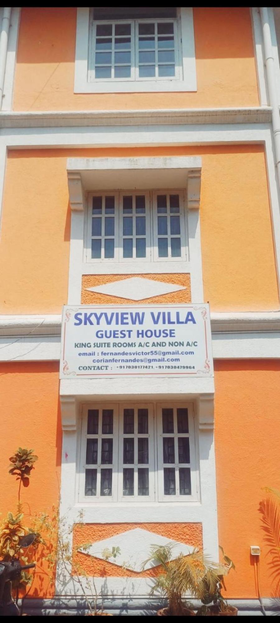 Skyview Villa Candolim 外观 照片